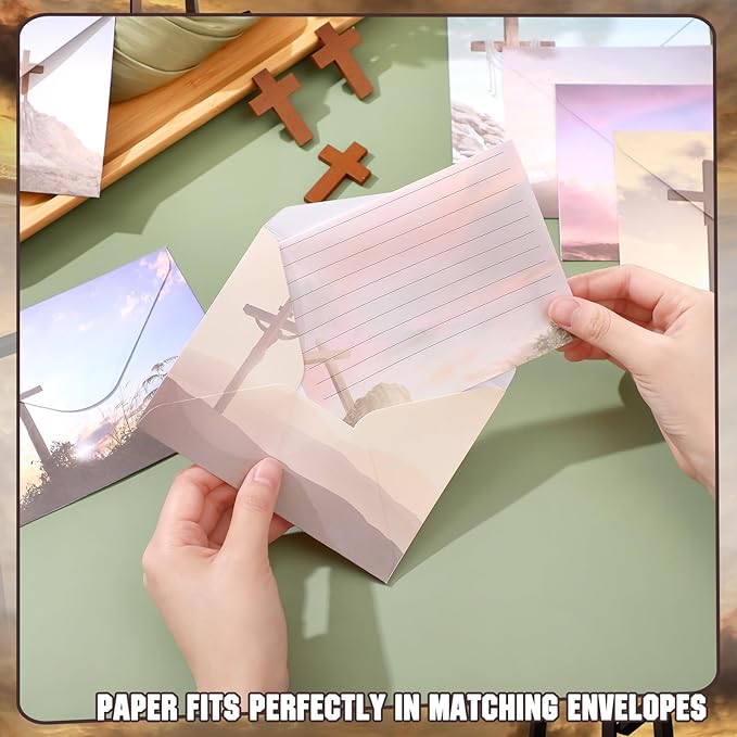 TaoBary 160 Pcs Stationery Paper Set 50 Double Sided Stationery Papers - Image 2