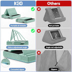 KDD Tablet Pillow Stand, Bed and Desk, Foldable Soft Pad Dock - Image 5