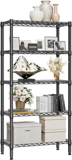 M MZG 1250 lbs 5 Tier Shelf Metal Storage Shelves Shelving Wire Rack Heavy Duty - Image 8