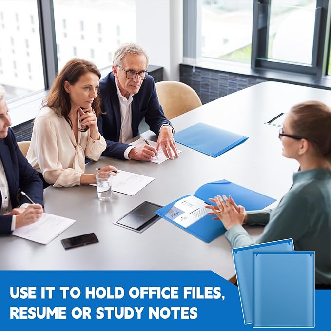 Henoyso 36 Pcs Plastic Folders - Image 7