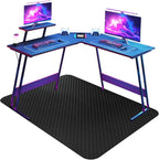 Vicwe Gaming Chair Mat for Hard Floor, Anti-Slip Hard Floor Protector Rolling by Vicwe