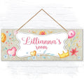 Custom Girl/Boy Name Sign Personalized Children Room Decor by SigoSigns