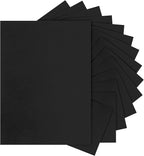 Silunkia 300 Sheets Black Cardstock 8.5 x 11 Printer Paper, 75lb Heavyweight by Silunkia