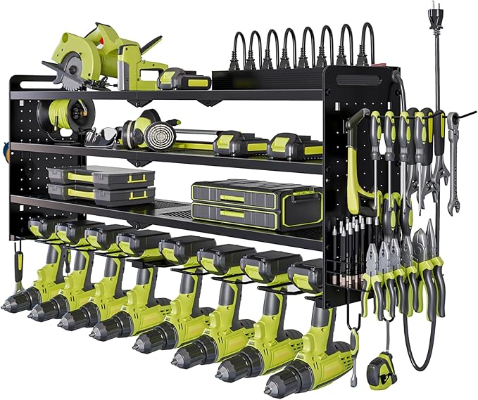NattyDot Power Tool Organizer Wall Mount by NattyDot