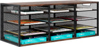 PAG-Mass Mail Sorter Adjustable Holder, Countertop Literature Organizer