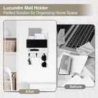 Lucundm Key and Mail Holder for Wall, Key Holder - Image 6