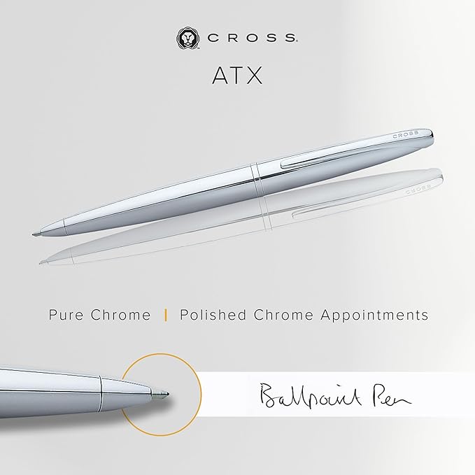 Cross ATX Refillable Ballpoint Pen Presented in a Luxury Gift Box - Image 2