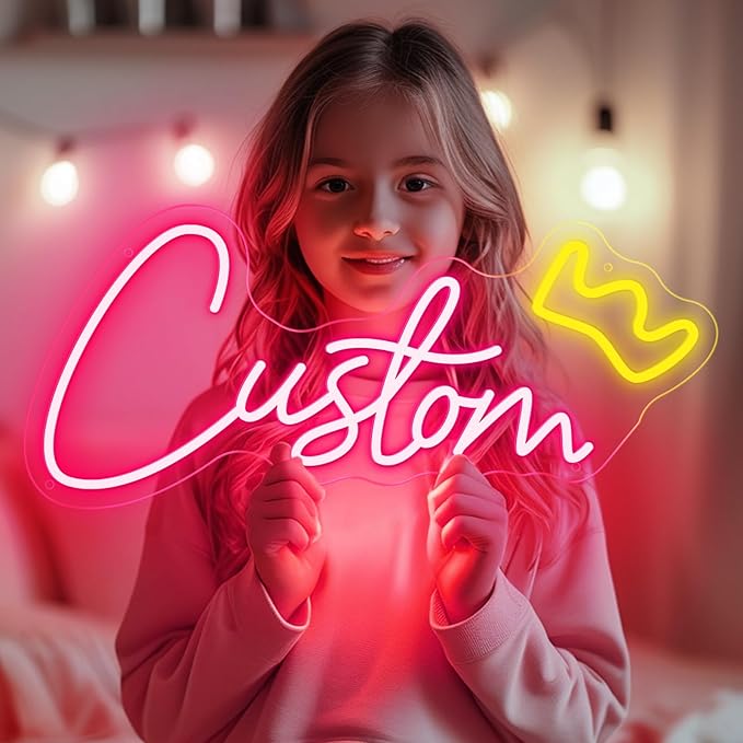 Custom Neon Signs for Wall Decor, Personalized LED Name Signs Neon Light for by CiCiYours