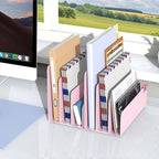 OUTIOE Mail Organizer Countertop, Small Desk File Organizer, Metal File Holder - Image 7