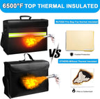 6500°F Fireproof Document Bag - Image 2