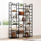 NUMENN 6-Tier Bookshelf Triple Column Bookcase - Image 3