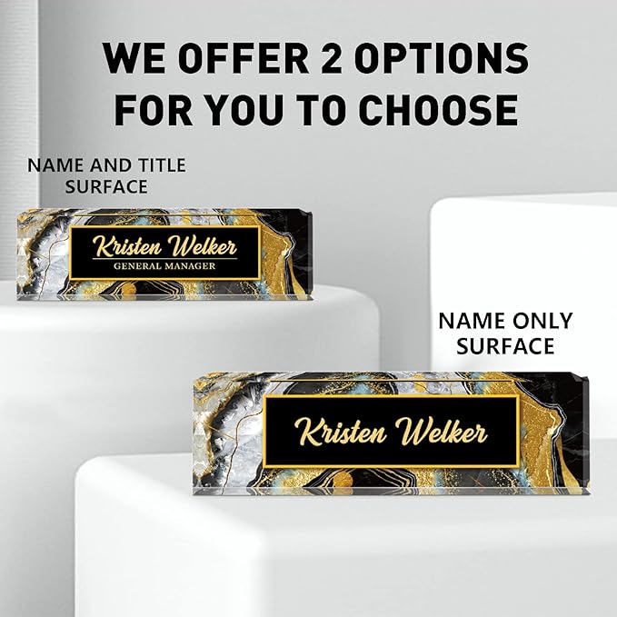 Personalized Name Plate, Custom Office Decor - Image 2