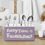 XPH Purple Inspirational Pen Pencil Holder Organizer - Image 3
