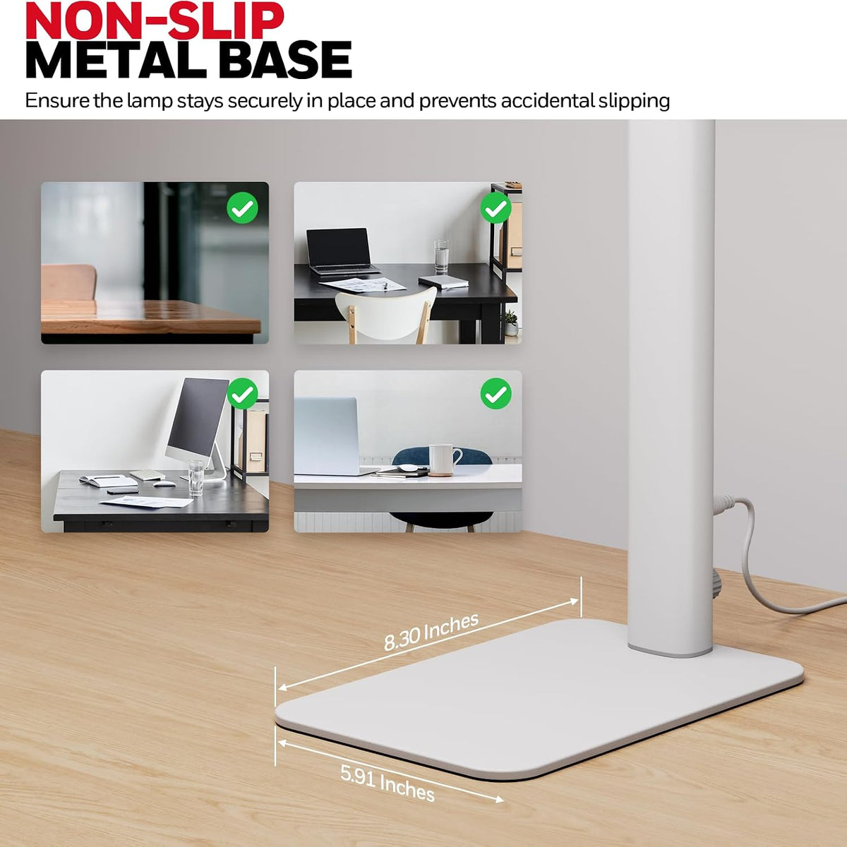 Honeywell HJ1WT 1200LM LED Desk Lamp Dimmable Lamp for Desk