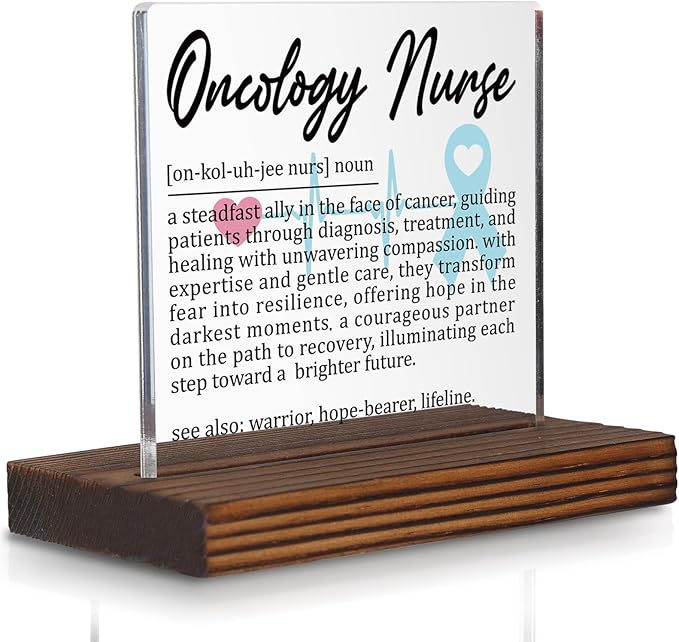 Oncology Nurse Gifts, Thank You Appreciation Gifts by Pariveca