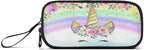 BOENLE Unicorn Rainbow Flower Pencil Case Box Boys Girls Large Pencil Pouch - Image 8