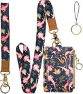 Cute Axolotl Badge Holder with Lanyard, Women's Lanyard Wallet, Id Badges Holder by BOLIMOSS