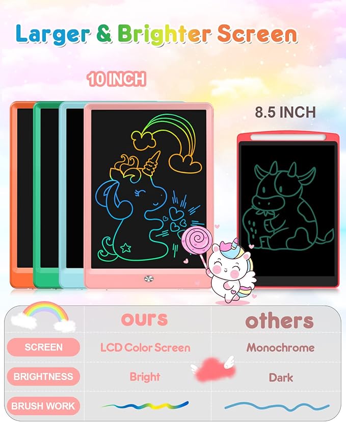 FLUESTON LCD Writing Tablet, Doodle Board Toys Gifts - Image 5