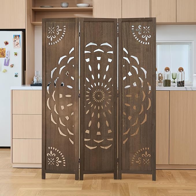 66.9Inch Wooden Room Partition - Image 7