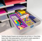 Ultimate Office TierDrop Supply Drawers Measure 9w x 12d x 2 1/4 Inches High - Image 4