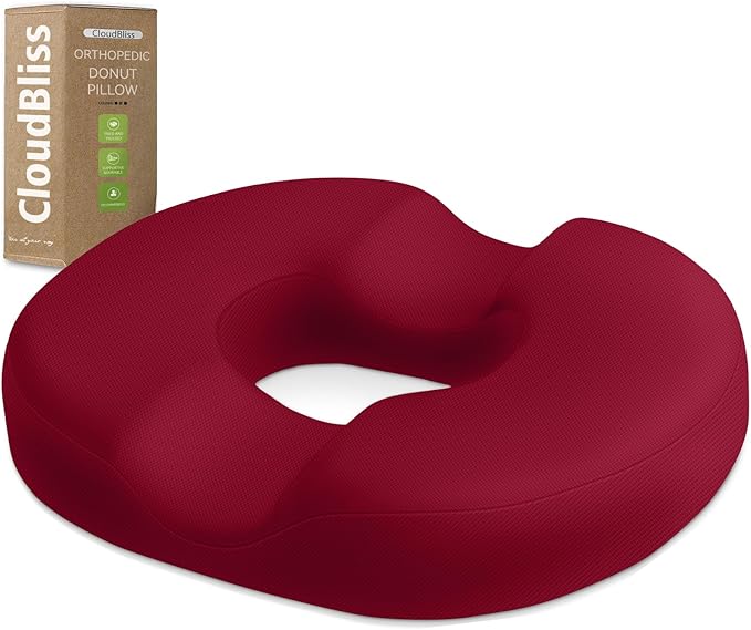 CloudBliss Donut Pillow Seat Cushion Chair Pad by CloudBliss