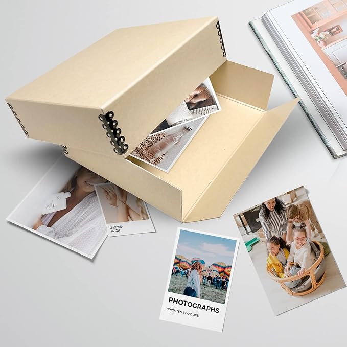 Lineco Museum Archival Storage Box, 8.75x10.75x3 in. Drop Front Design. - Image 8