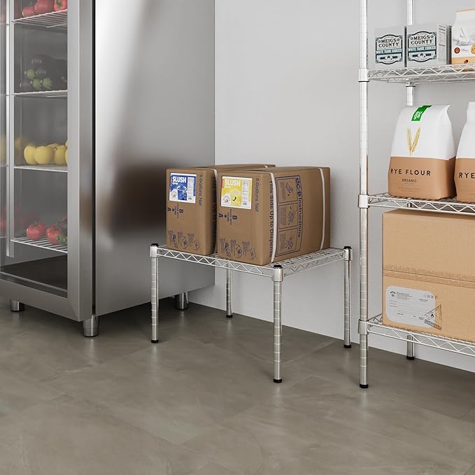 Regal Altair 18" Deep x 24" Wide x 14" Height Wire Shelving Kit | 1-Tier | NSF - Image 6