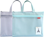 Pendancy Mesh Zipper Pouch 11x13.7 in, A4 Size Foldable Document Storage by Pendancy