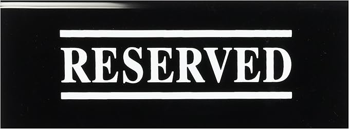 New Star Foodservice Stainless Steel Table Tent Sign, 6 x 1.5-Inch) by NewStarFoodservice