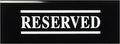 New Star Foodservice Stainless Steel Table Tent Sign, 6 x 1.5-Inch) by NewStarFoodservice