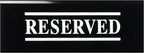 New Star Foodservice Stainless Steel Table Tent Sign, 6 x 1.5-Inch) by NewStarFoodservice