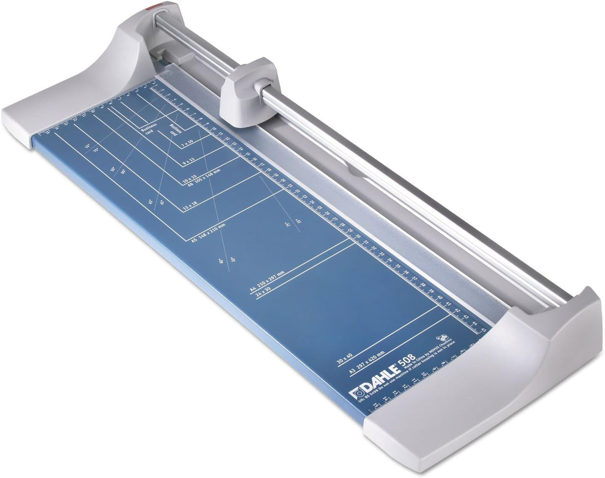 Dahle 508 Personal Rotary Trimmer, 18" Cut Length, 7 Sheet Capacity, Sel...