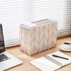 Fei Bi 1 Pack Metal Hanging Rose Gold File Organizer, Storage Box, Office and - Image 6