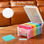 Photo Storage Box 5 x 7 Inches, 10 Inner Extra Large Photo Boxes - Image 2