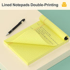 Yellow Legal Pads 8.5×11 Paper Tablets, College Ruled Yellow Writing Pads 3 - Image 5