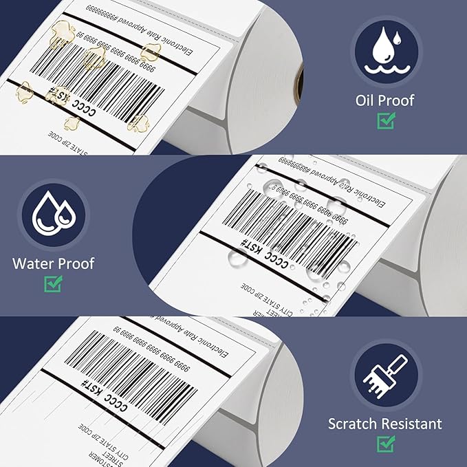 L LIKED 4x6 Direct Thermal Labels - Image 5