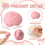 Gilprop 24 Pcs Brain Shaped Erasers Bulk, 1 Inch Mini Halloween Erasers - Image 3