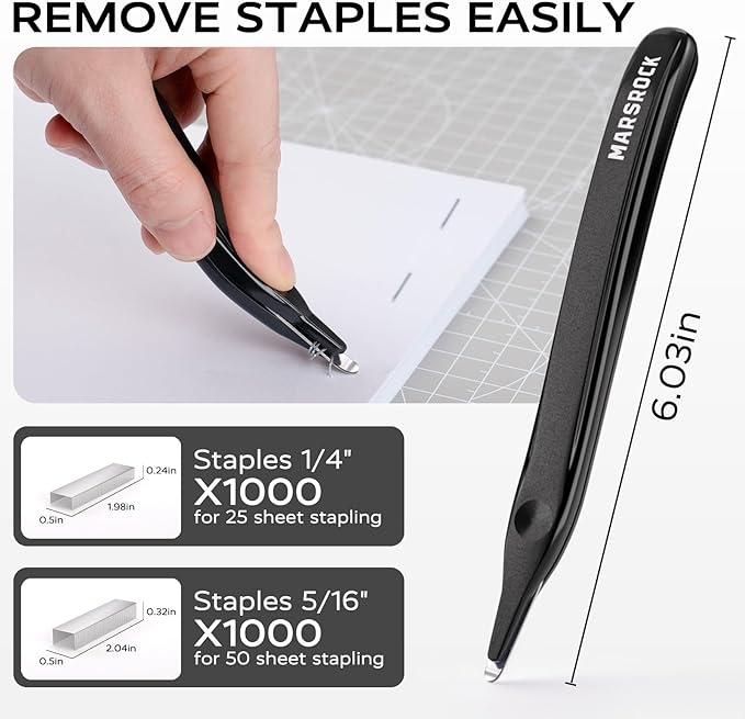 MARSROCK Effortless Stapler for Desk - Image 5