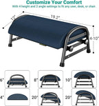 YEASHEIN Adjustable Foot Rest for Under Desk at Work, Ergonomic Under Desk - Image 2