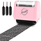 Miseyo Wide Identity Theft Protection Roller Stamp Set by Miseyo
