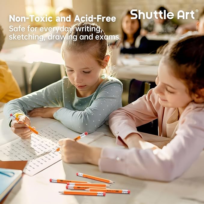 Shuttle Art 600 Pack Golf Pencils - Image 5