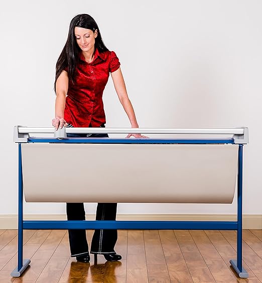 Dahle 448s Premium Rotary Trimmer w/Stand, 20 Sheet Capacity, Self-Sharpening - Image 2