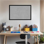 Amanti Art Black Framed Magnetic Board 17x25 Medium Vision Board - Image 6