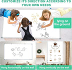 H-Qprobd Dry Erase White Board for Wall 6' x 3' Large Magnetic Whiteboard - Image 5