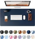YSAGi Leather Desk Protector, Office Mat, Large Mouse Mat, Non-Slip PU Leather by YSAGi