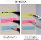 Golcellia 300 Pcs, Transparent Sticky Notes, Page Markers, Sticky Tabs - Image 5