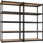 LEVELEVE 5-Tier Storage Shelving Unit, 2020 lbs Capacity, Heavy Duty Adjustable by Enjoyyourlife