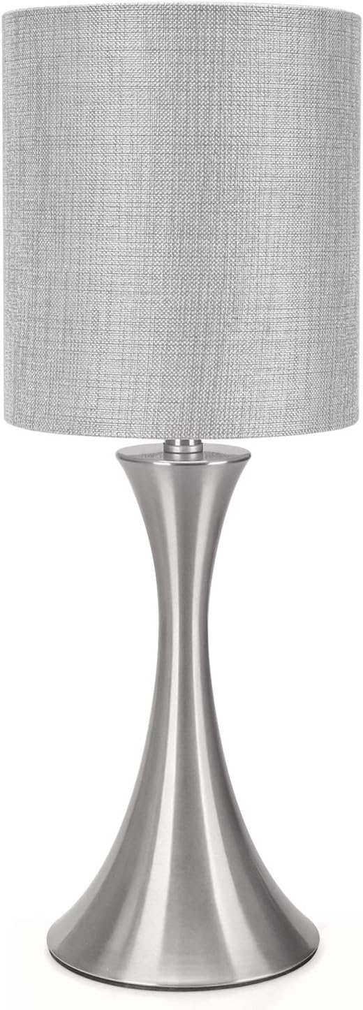 3 way touch control table lamp, dimmable bedside, view 9