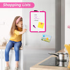 VUSIGN Small White Board Dry Erase, 8.5'' x 11'' Magnetic Dry Erase Board - Image 2