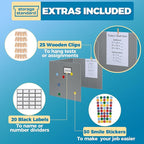 20-Pack Desk Dividers for Students - Image 8